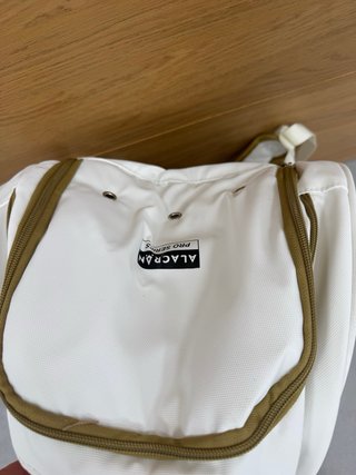 Paletero Alacrán Blanco y Dorado