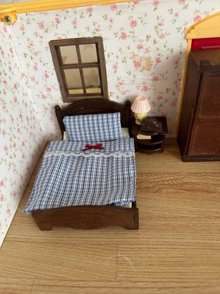 Dormitorio Sylvanian Families master bedroom