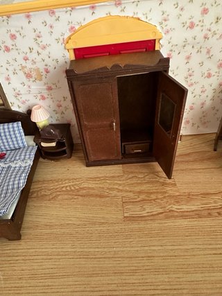 Dormitorio Sylvanian Families master bedroom