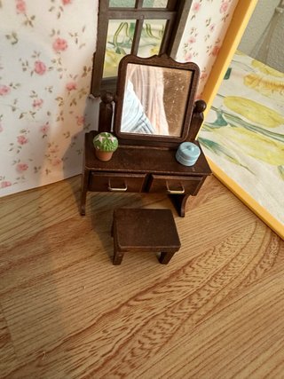 Dormitorio Sylvanian Families master bedroom