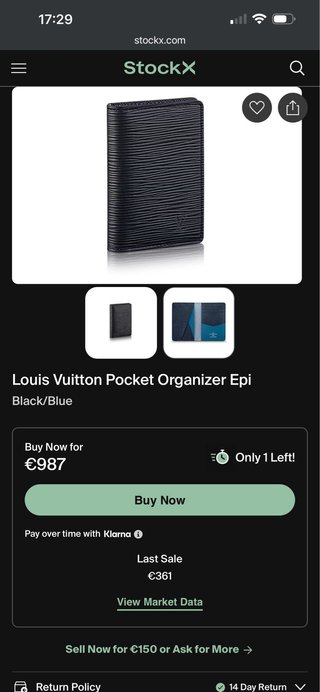 Tarjetero Louis Vuitton Epi 2018 Original