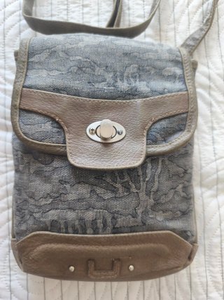 Bolso Adolfo Domínguez Marrón y Gris