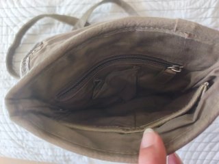 Bolso Adolfo Domínguez Marrón y Gris
