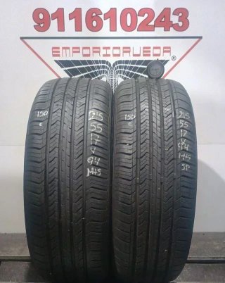 6UD 215 55 17 V MAXXIS RUEDA AL 90% VIDA UTIL