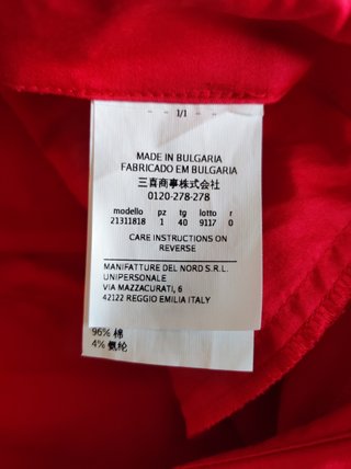 Pantaloni Pennyblack Rossi Taglia 40