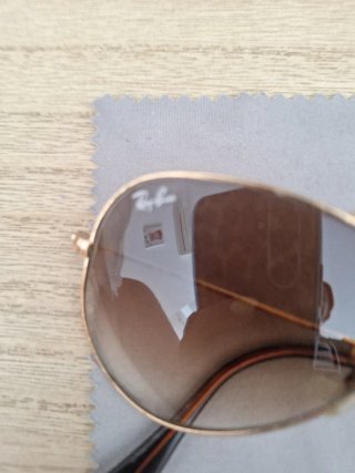 Gafas de sol Ray-Ban Aviator Dorado Marrón