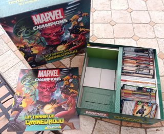 Marvel Champions Tiranía de Cráneo Rojo+Mas buscad