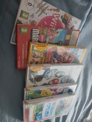 Pack 5 Juegos Wii: Mario Kart, Just Dance, Wii Spo