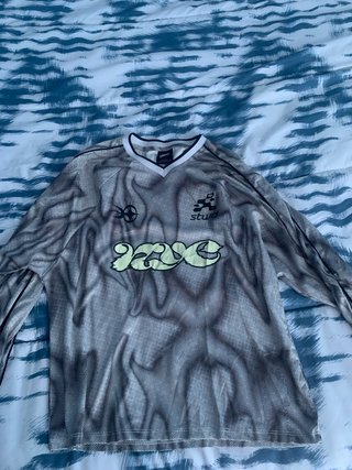 Camiseta Pull&Bear manga larga gris M