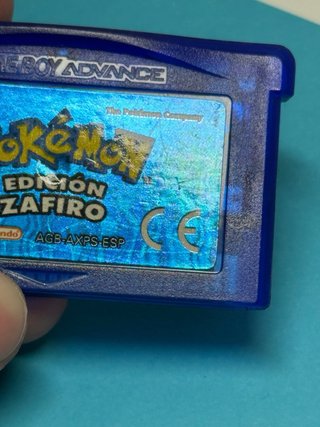 Pokémon Edición Zafiro GBA Nintendo