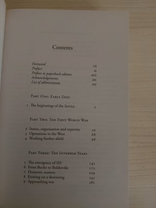 Libro Historia Servicio Inteligencia MI6 (inglés)