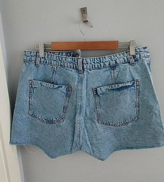 Pantalón corto vaquero Zara Talla L