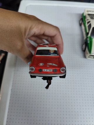 Coche Scalextric Mini Vielle Rojo
