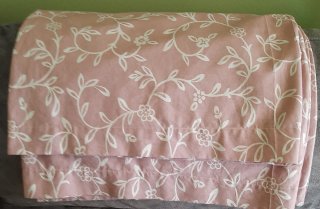 Funda Nórdica Rosa con Diseño Floral