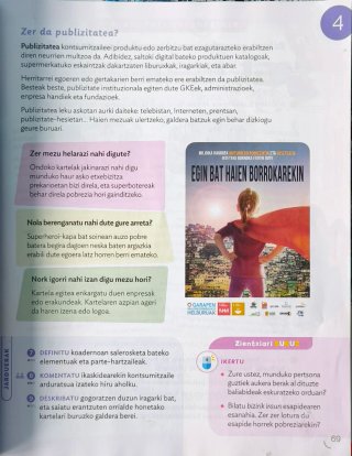 Gizarte Zientziak, 4 Lehen Hezkuntza