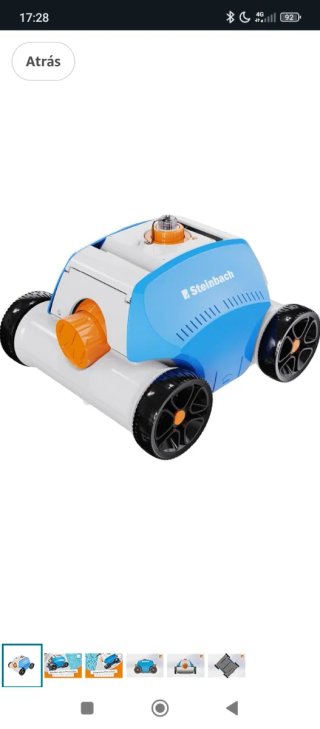 Robot Limpiafondos Piscina Steinbach