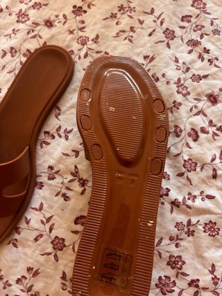 Sandalias Women'secret Marrón Plástico