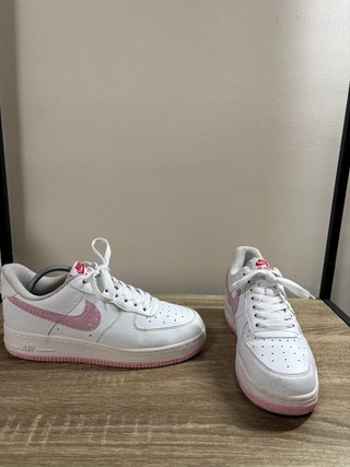 Nike Air Force 1 Rosa y Blanco