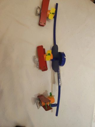 Lámpara de techo infantil avión
