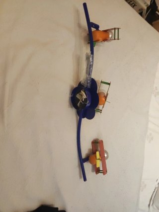 Lámpara de techo infantil avión