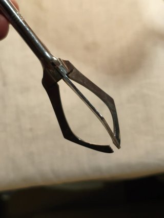 Pinzas vintage para hielo