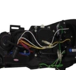 Faros delanteros LED para Fiat Stilo Black