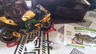 Moto Colección Sonido LED Humo 1:9