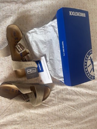 Sandalias Birkenstock Arizona Taupe Talla 37