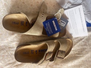 Sandalias Birkenstock Arizona Taupe Talla 37