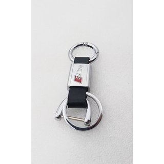 Llavero de Cuero Logo Metalico AUDI SLINE REGALO