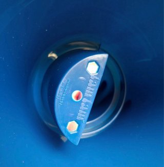 taburete Tam Tam  azul marino
