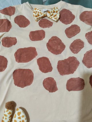 Disfraz Jirafa Talla 6/7años, personalizado