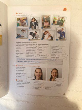 Libro alemán prima plus A2.1, alemán 3 ESO (texto)