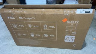 Televisor TCL 43 QLED 4K Smart TV