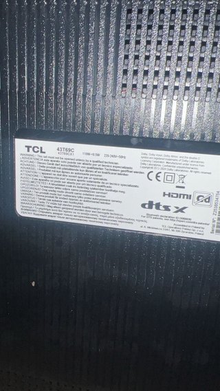 Televisor TCL 43 QLED 4K Smart TV