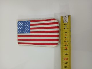 Custodia porta cellulare vintage bandiera USA