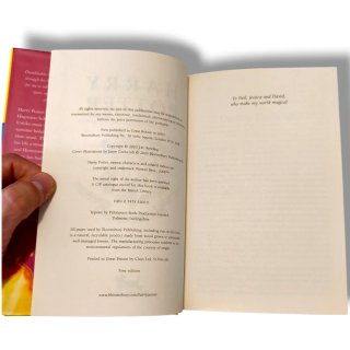 Harry Potter BOX SET (BOOK 1-5) Bloomsbury RARO