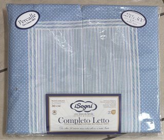 R/ Lenzuola Matrimoniale /     Cotone 100%