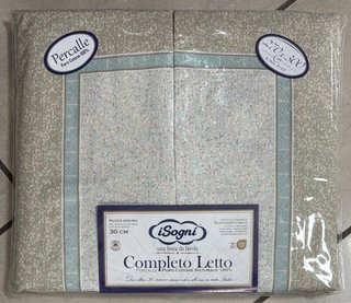 R/ Lenzuola Matrimoniale /     Cotone 100%