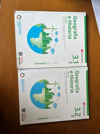 Libros de 3 ESO instituto Vasco de la Zarza