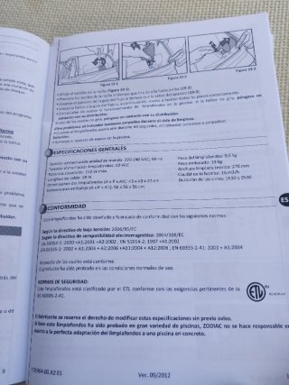 Robot Limpiafondos Zodiac Córtex 3