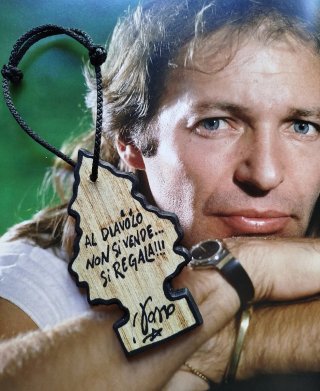 Ciondolo Auto Vasco Rossi Al diavolo