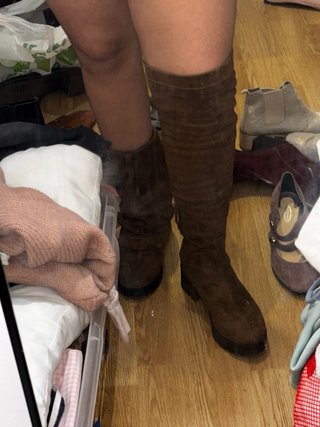 Botas Marrones Altas