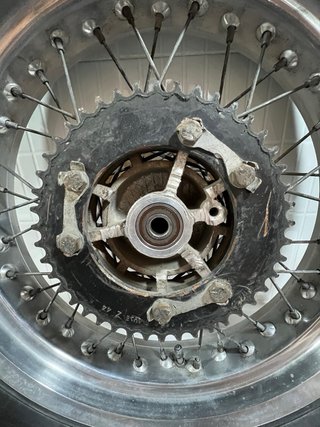 Llantas Derbi DRD Morad Supermotard 17 Cromadas