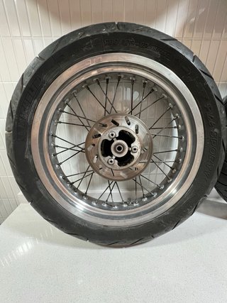 Llantas Derbi DRD Morad Supermotard 17 Cromadas