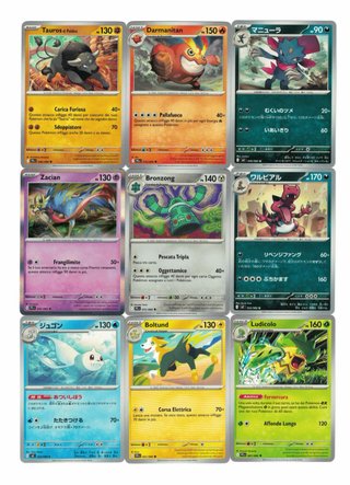Carte Pokemon: 43 carte non doppie. Lotto #1