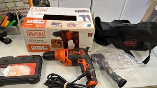 KIT TALADRO BLACK DECKER 710W BEH710