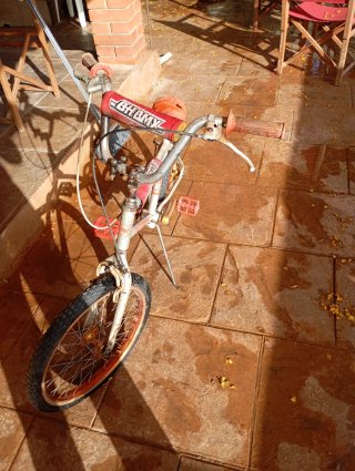 Bicicleta BH. BMX California STAR plateada