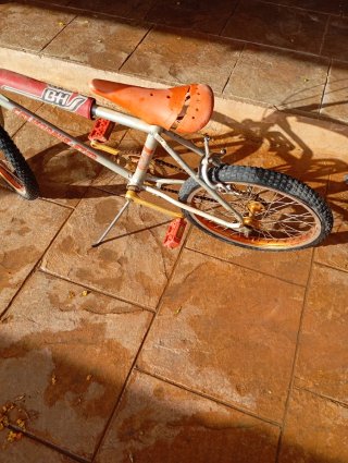 Bicicleta BH. BMX California STAR plateada