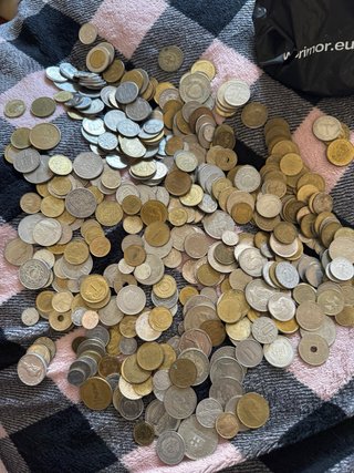 Lote monedas extranjeras